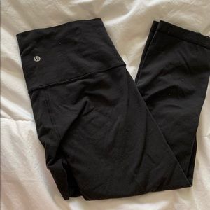 Lululemon Wunder under black legging size 10